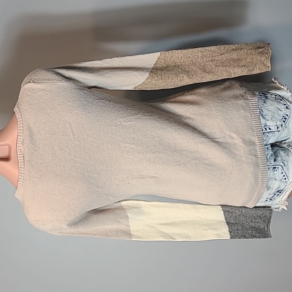 Cullen Cashmere Sweater Size Medium Luxury Mocha Minimalist Academia Old Money - Picture 10 of 14